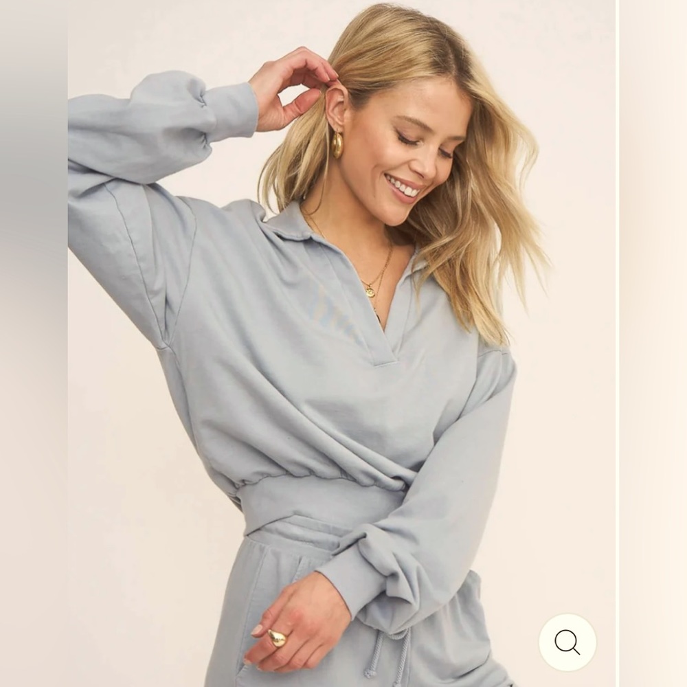 NWT Project Social T Seize The Day Collared Sweatshirt Size XSmall